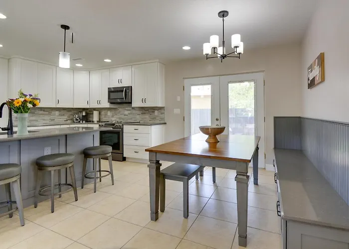 Putting & Patio: Ferienhaus Prescott